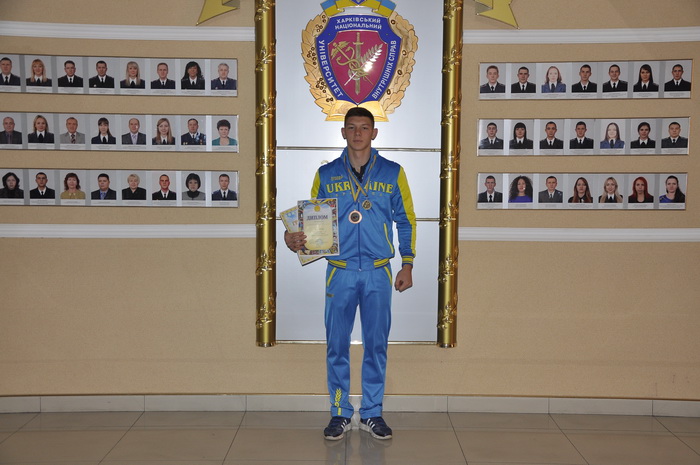 Cadet of the University is a Prize Winner of Championship of Ukraine on Sambo