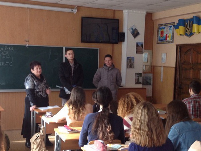 Курсанти університету зустрілися з випускниками одеських шкіл