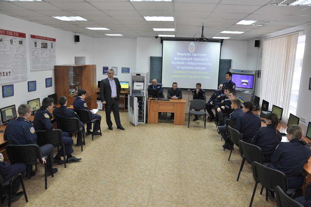 The Head of the Department Combating Cybercrime of the Ministry of Internal Affairs of Ukraine Discussed the Modern Cyber Threats with Cadets of the University