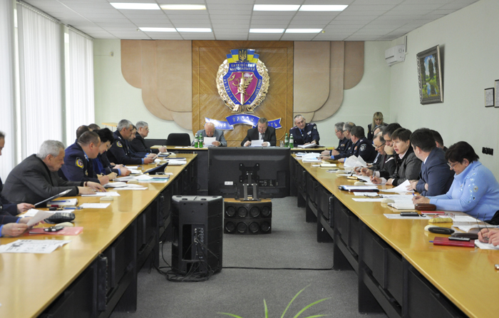 Спільне засідання Вченої ради та ректорату університету