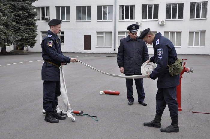 Відпрацювання практичних навиків на випадок пожежі