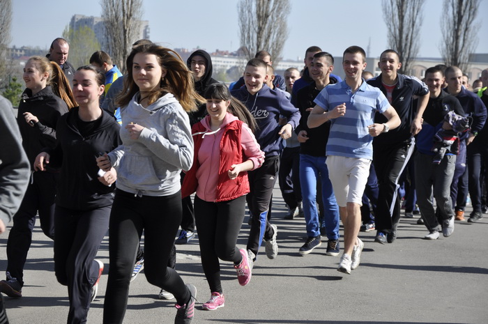 Курсанти – за здоровий спосіб життя