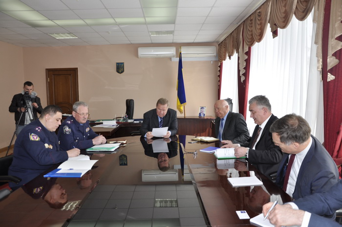 Visit of EU Advice Mission at the University