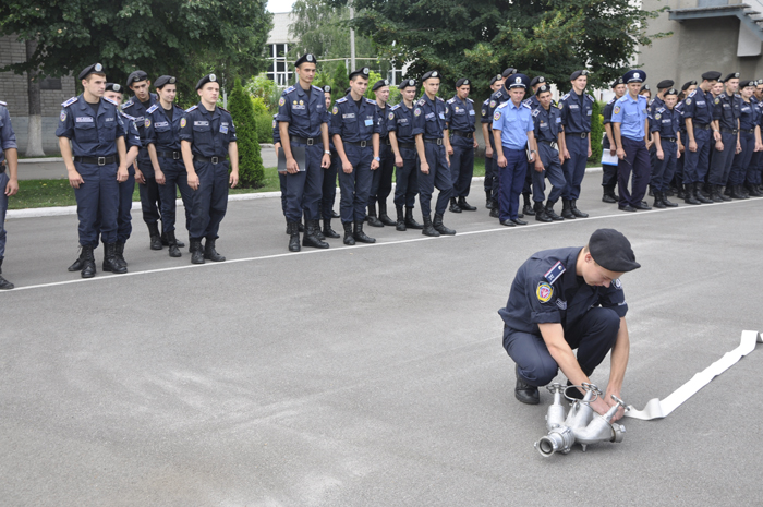 В університеті відбулися практичні заняття з питань пожежної безпеки