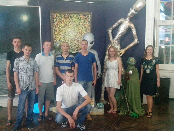 Курсанти відвідали Музей астрономії та уфології