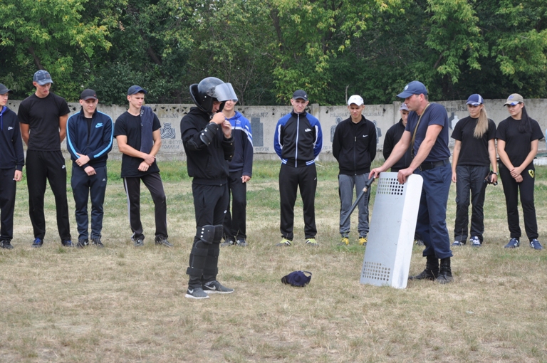 Практичне заняття з тактико-спеціальної підготовки для першокурсників