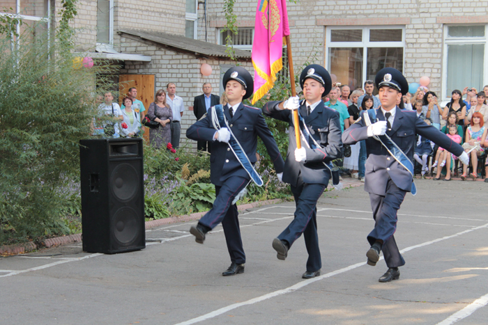 День знань відзначили в Ліцеї міліції