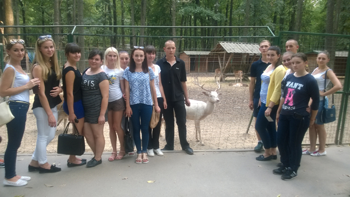 Курсанти університету відвідали Фельдман Екопарк 