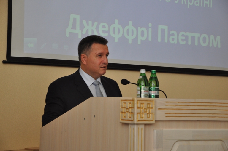 Міністр внутрішніх справ України Арсен Аваков про майбутню нову патрульну поліцію у м. Харків