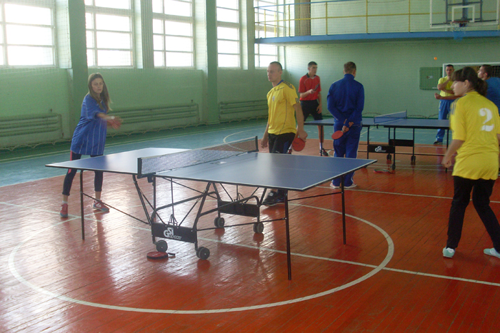 Змагання з настільного тенісу на першість університету