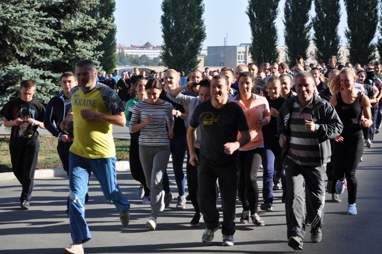 В університеті відбувся легкоатлетичний пробіг