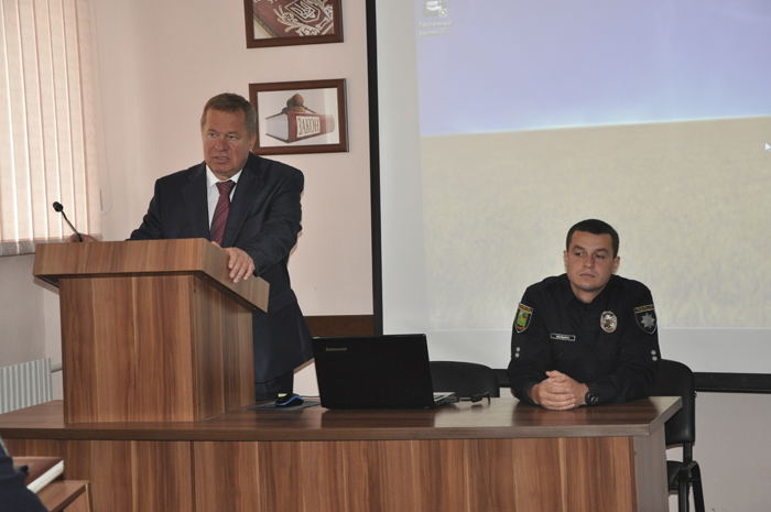 В університеті розпочалися заняття нового набору майбутніх поліцейських