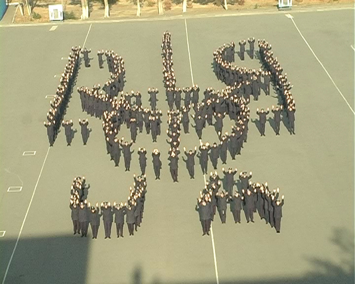 Патріотичним флешмобом відзначили в університеті День захисника України