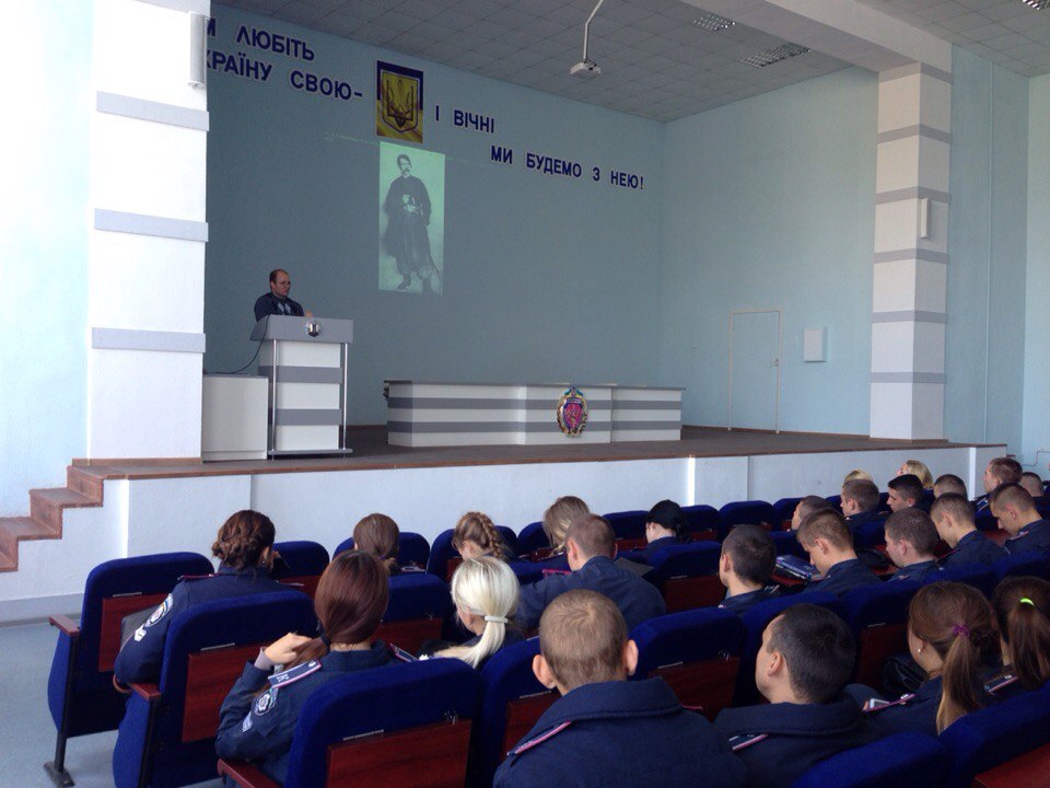 В університеті відбувся відеолекторій для курсантів