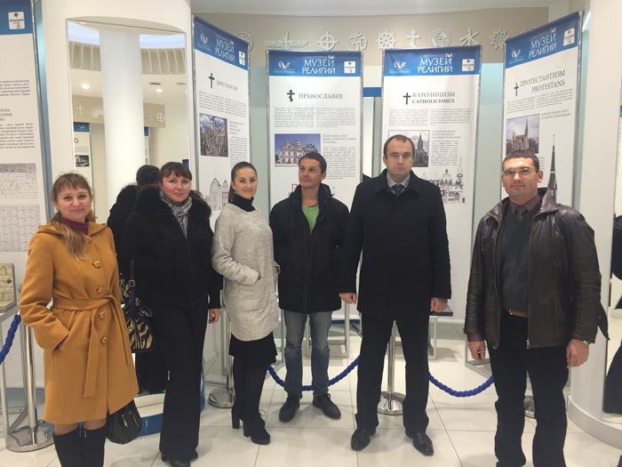 Представники університету відвідали експозицію «Музей релігій»