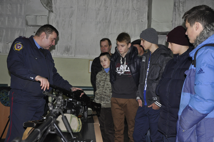 Засідання наукового гуртка кафедри вогневої підготовки