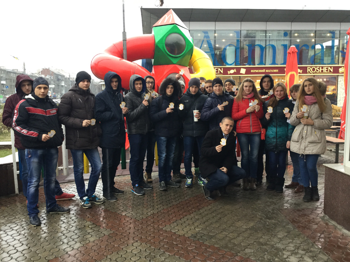 Курсанти 1-го курсу університету стали учасниками благодійної акції