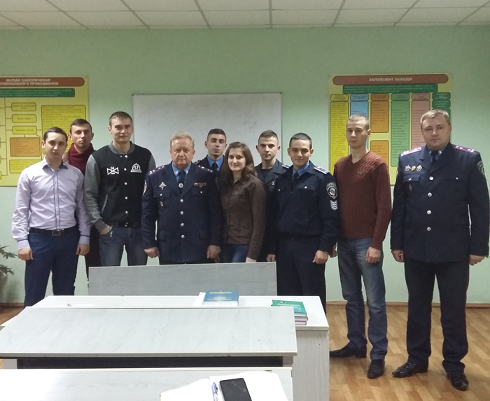 Засідання наукового гуртка кафедри кримінального процесу