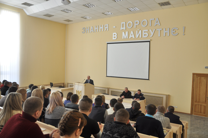 В університеті розпочали підготовку нових патрульних поліцейських для міст Краматорськ та Слов’янськ