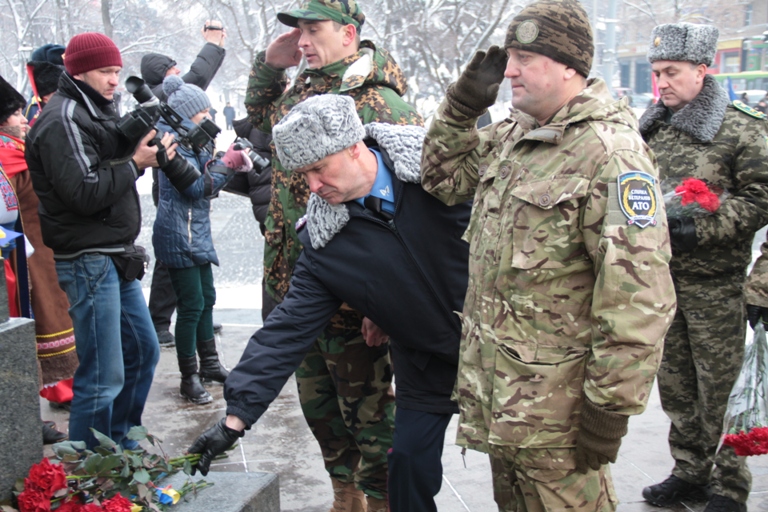 Ректор університету взяв участь в урочистостях з нагоди Дня Соборності України