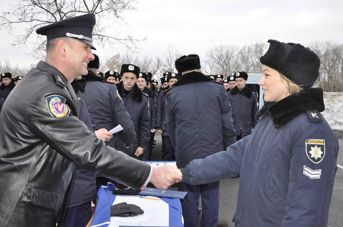 Курсанти і слухачі магістратури університету склали  Присягу працівника поліції