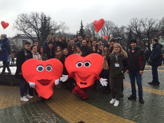 Студенти університету взяли участь у встановленні національного рекорду України