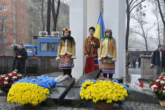 В урочистих заходах з нагоди вшанування учасників бойових дій на території інших держав взяв участь ректор університету