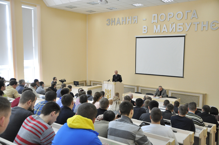 Future cyber policemen started their education at the university 