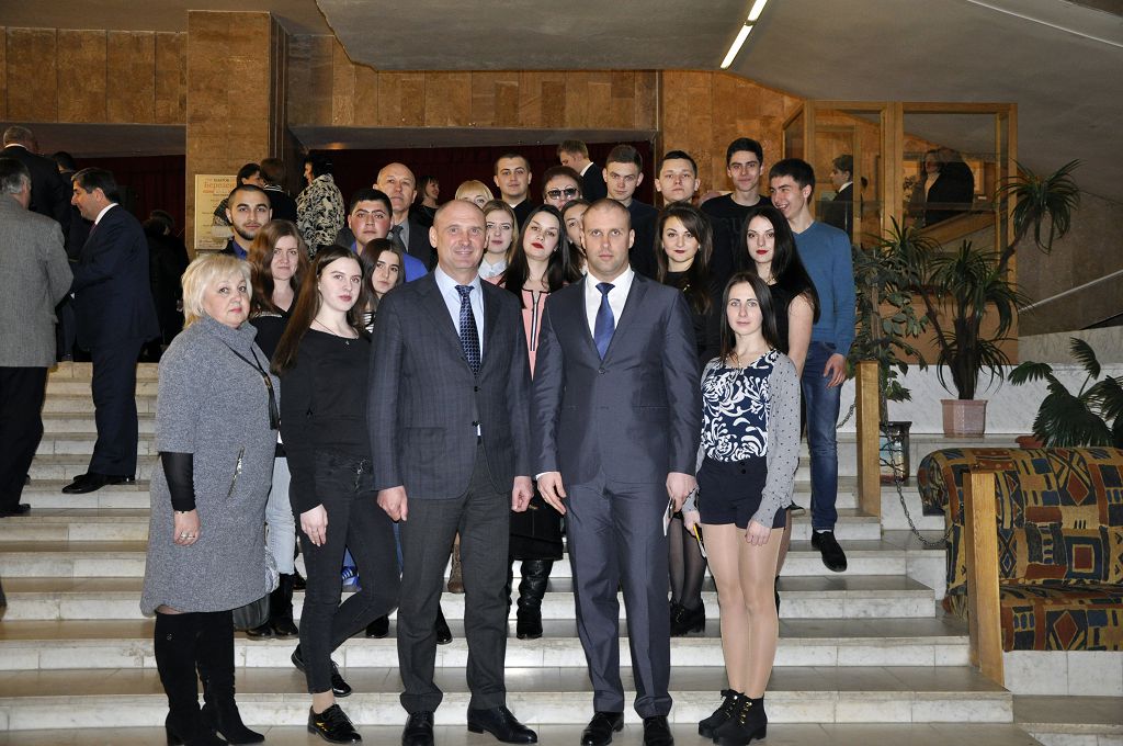 Ректор університету разом зі студентами відвідав урочистий захід з нагоди святкування Новруз Байраму