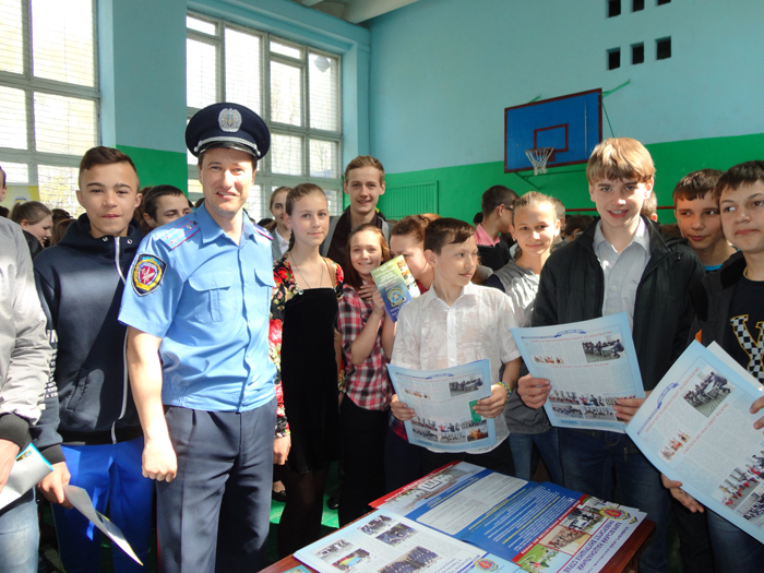 Профорієнтаційна робота ХНУВС у Сахновщинському районі