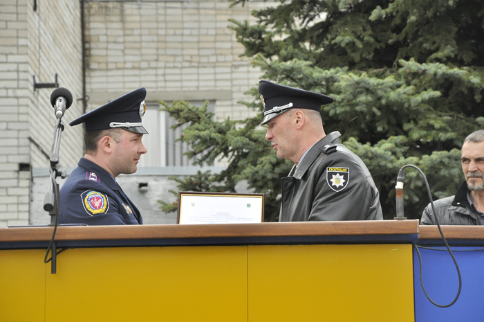 Нагороди працівників ХНУВС з нагоди 30-ї річниці аварії на ЧАЕС