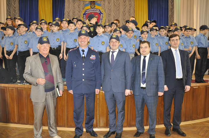 В університеті відбулося відкриття освітнього процесу за програмою «Кадети поліції»