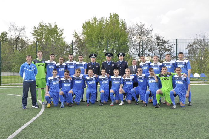 Ректор університету поздоровив команду «Універ-Динамо» з перемогою у турнірі імені Віктора Фоміна з міні-футболу