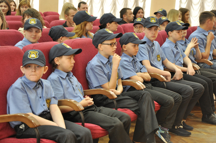 В університеті відбулося відкриття освітнього процесу за програмою «Кадети поліції» (СЮЖЕТ)