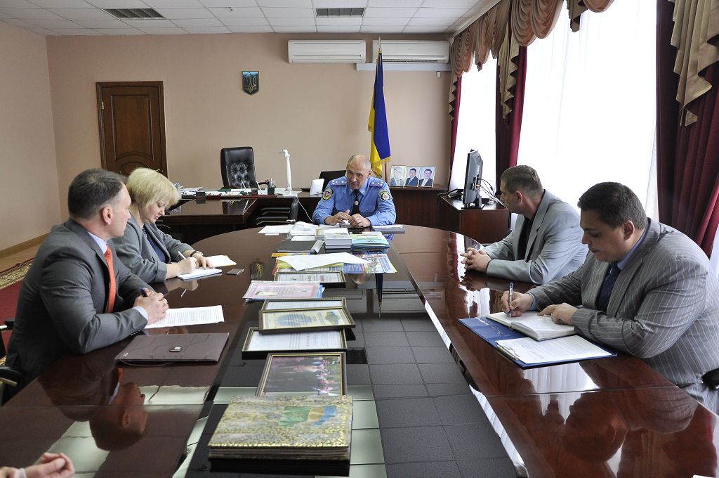 OSCE Representatives in Ukraine got aquainted with the process of learning cyberpolice