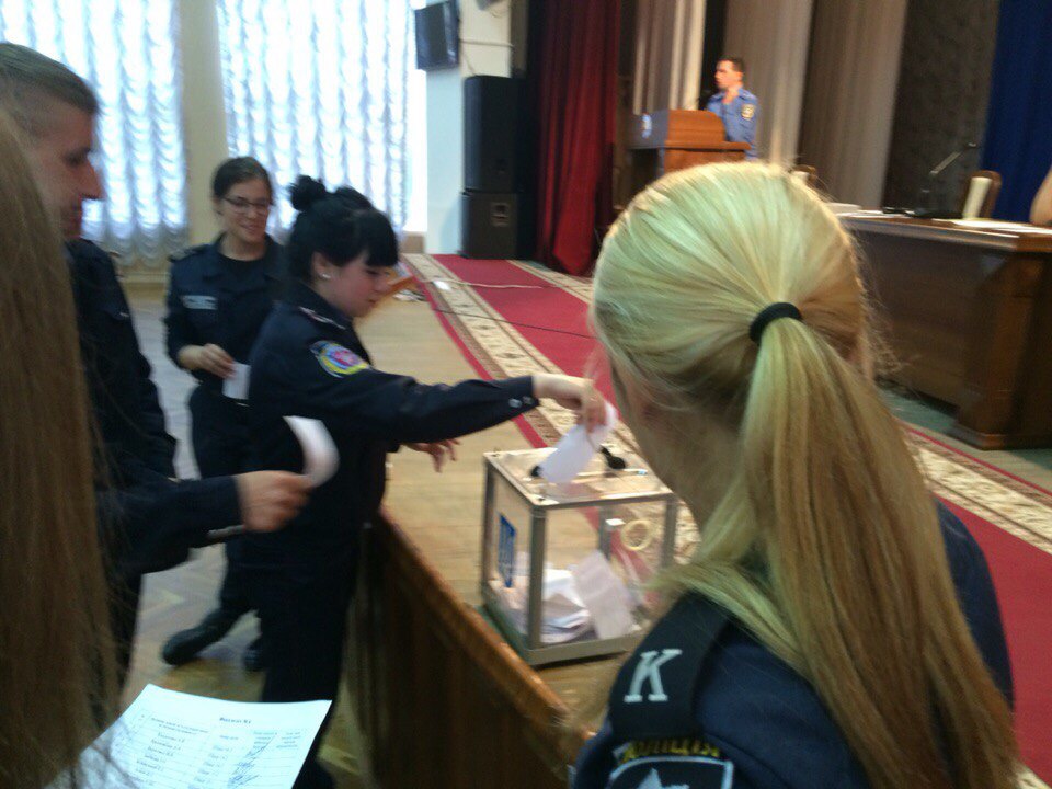 Вибори до органів курсантського та студентського самоврядування 