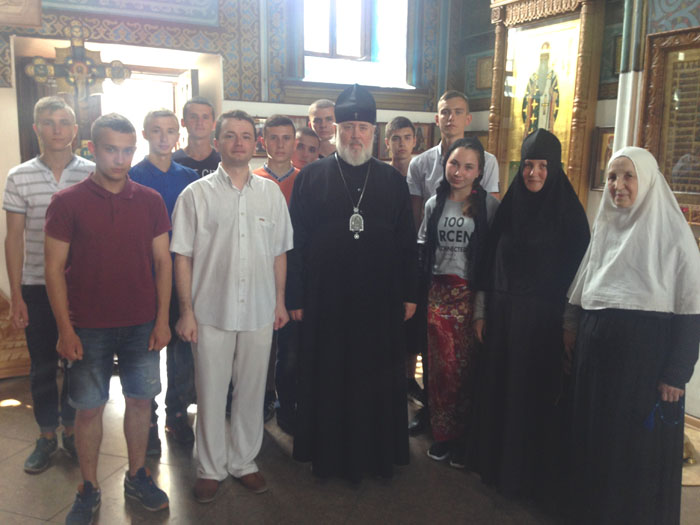 Курсанти університету відвідали Свято-Борисо-Глібський жіночий монастир