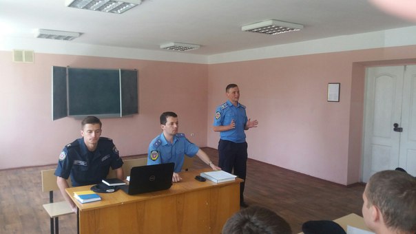 Зустріч представників органів курсантського та студентського самоврядування