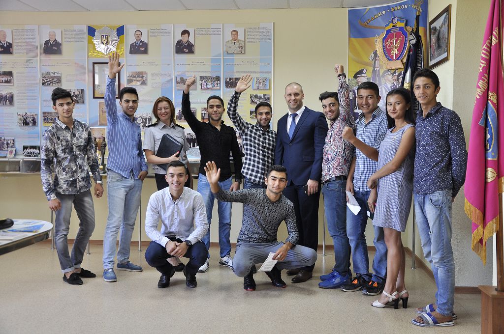 На навчання до університету прибула перша група іноземних студентів