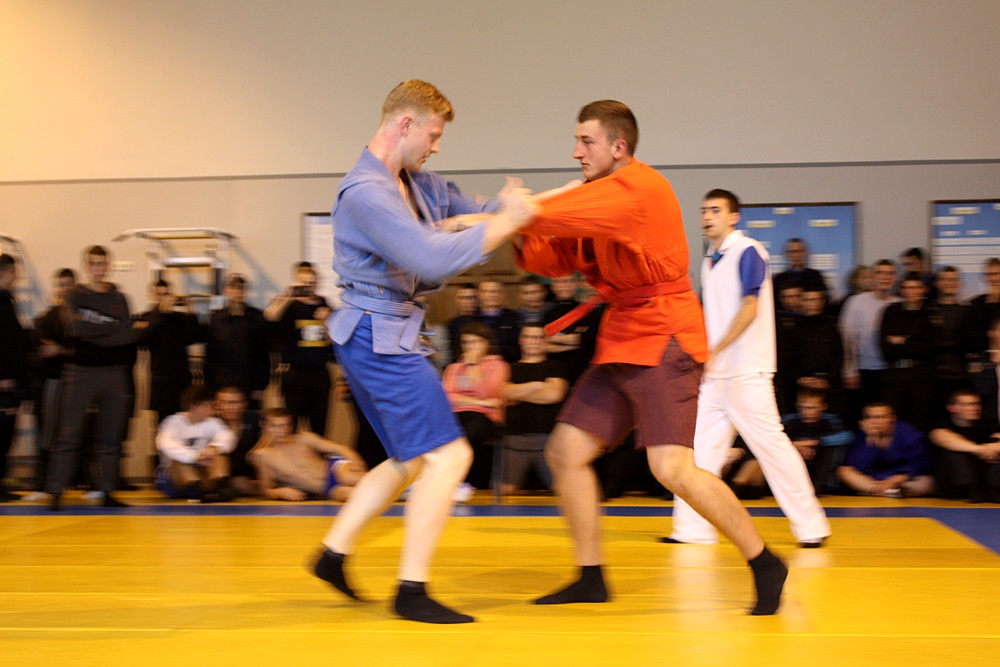 В університеті відбулася першість із боротьби самбо