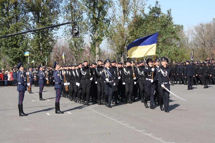 Відеоролик «Присяга курсантів Харківського національного університету внутрішніх справ на вірність Українському народу»