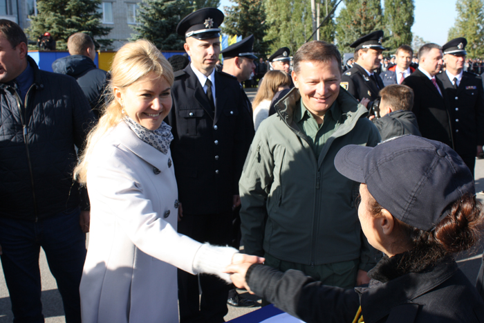Юлія Світлична: «Ви повинні гордо нести честь та високе звання українського поліцейського» (ВІДЕО)