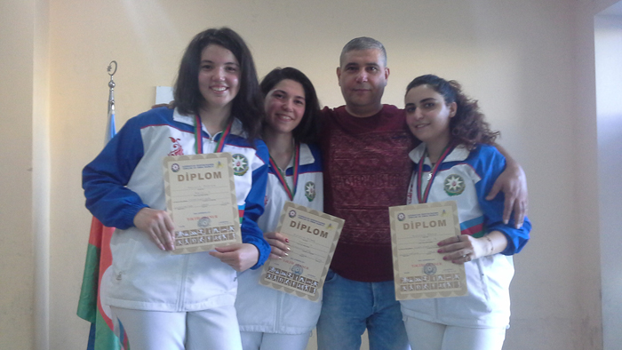 Студентка ХНУВС стала чемпіонкою Азербайджану з фехтування