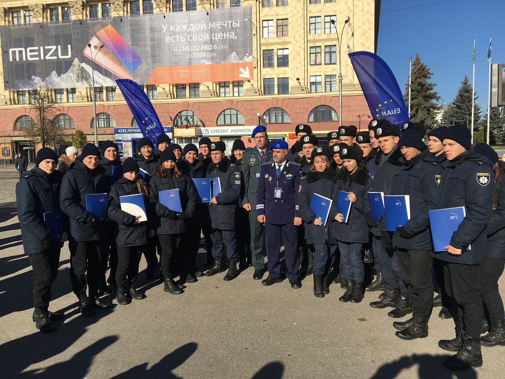 Правоохоронці Харківщини отримали нове електронне обладнання від Консультативної місії Європейського союзу