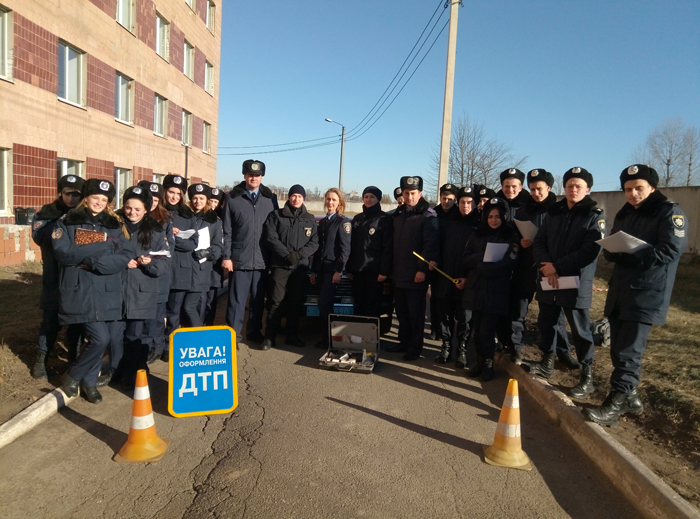 Практичне заняття з розслідування ДТП