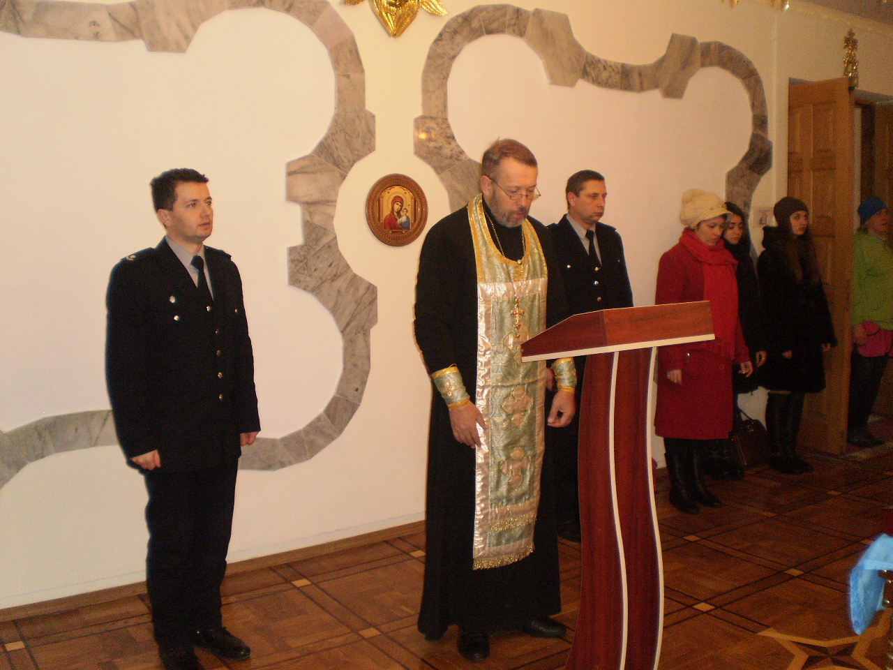 Святковий молебень на початку Різдвяного посту