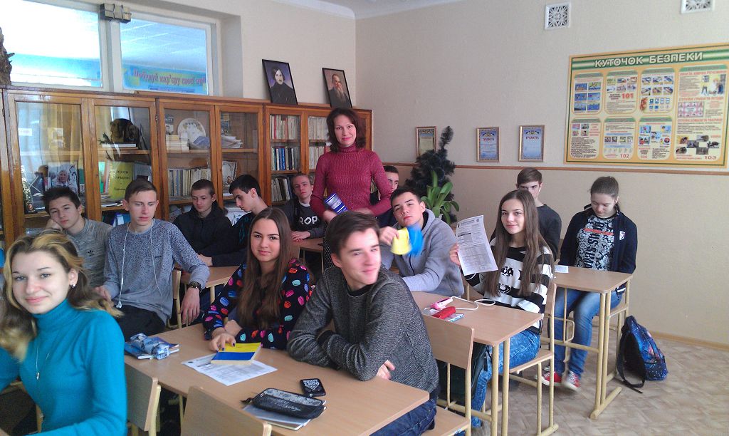 Зустріч зі школярами