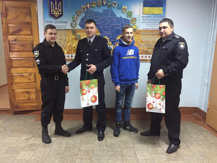 Представники ХНУВС привітали вихованців Ліцею «Правоохоронець» із Днем Святого Миколая