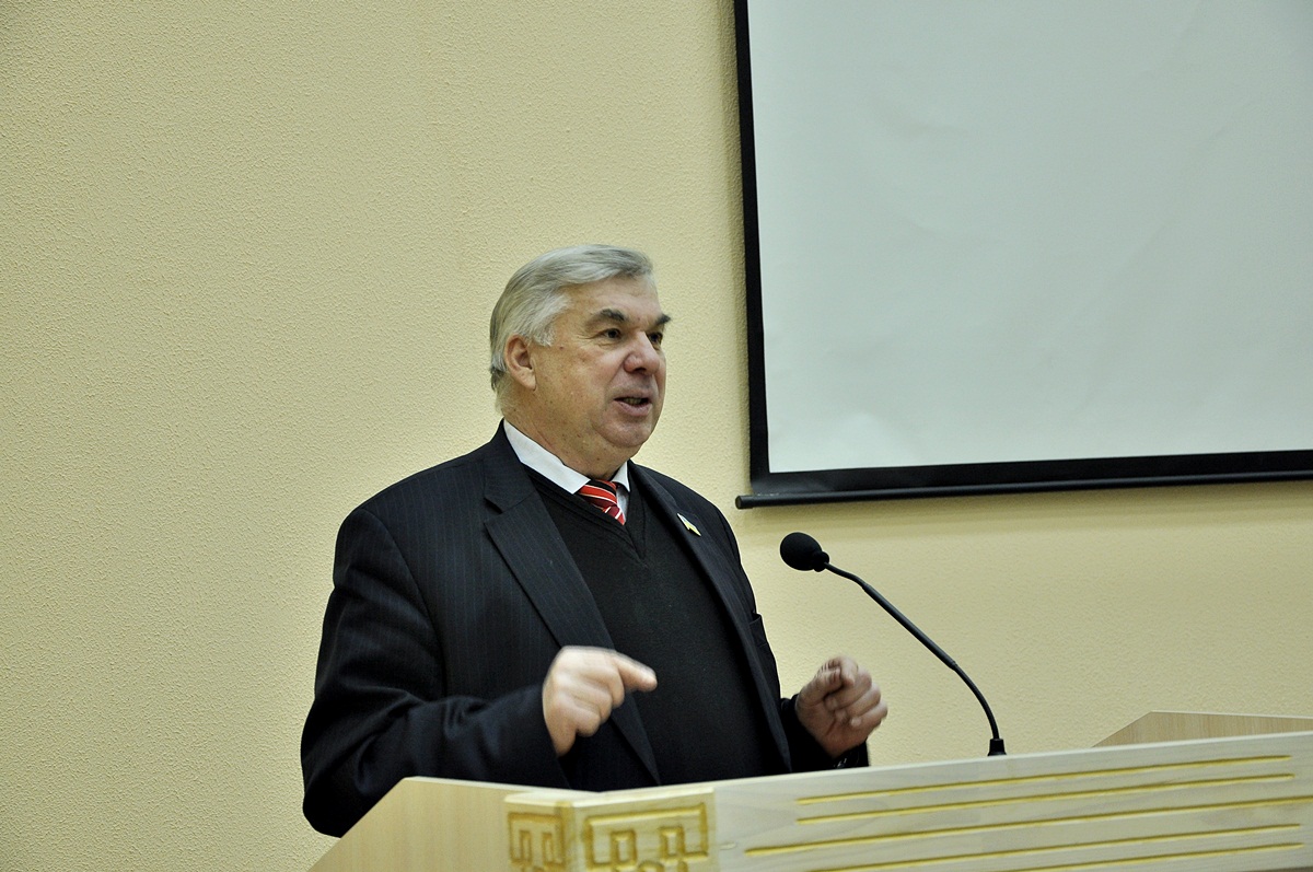 Голова Харківської обласної організації Союзу юристів України провів зустріч з особовим складом університету