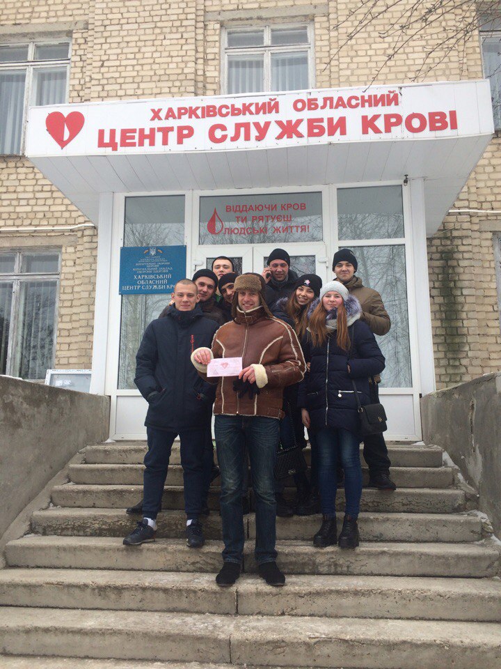 Курсанти університету – донори крові
